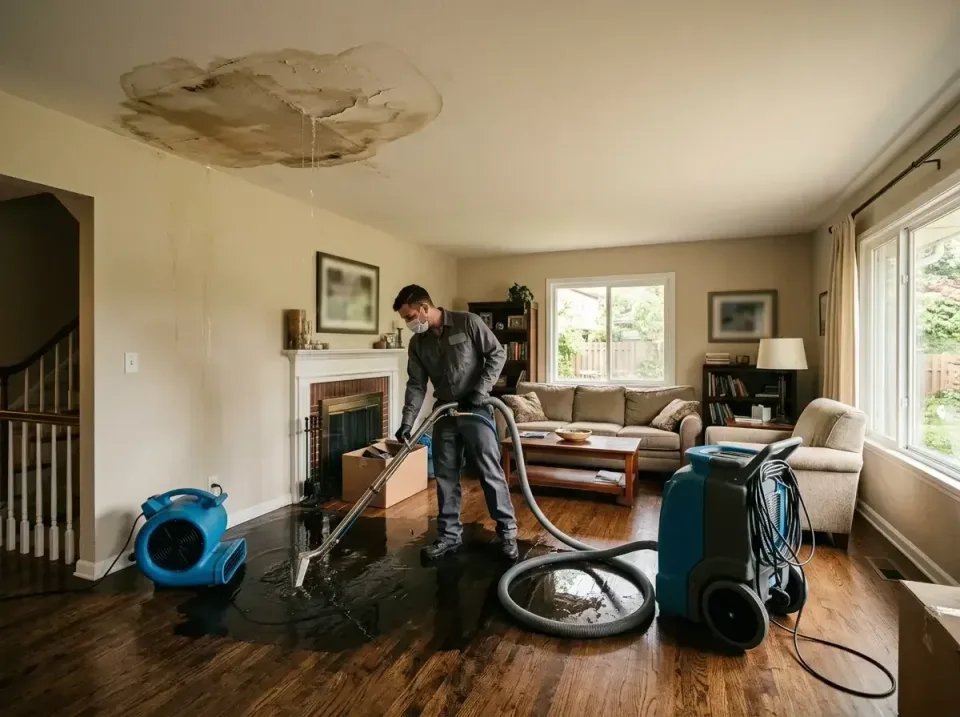 attic-pipe-burst-ceiling-drip-008 — frequently asked questions, Water Damage Restoration & Carpet Care in North Myrtle Beach…